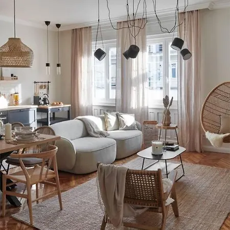 Scandinavian Art 3-bdr Apartamento Budapeste